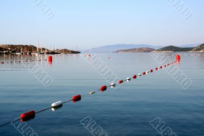 Guiet morning on a sea