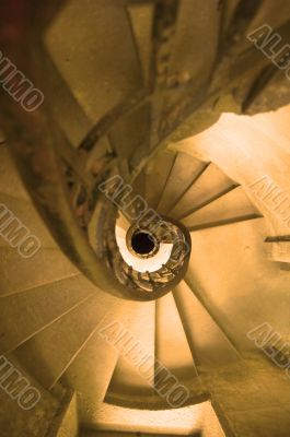 spiral stairway