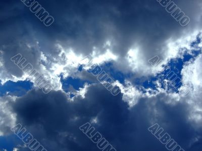 sky background. sky and clouds background.