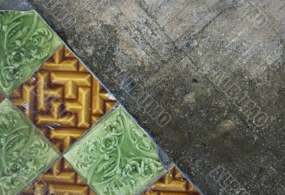 grunge tile background