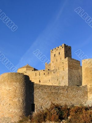Loarre Castle in the morning light