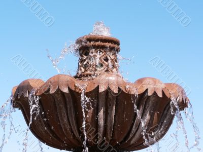 water fountain close up