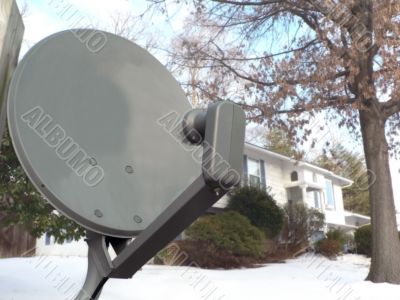 satellite tv dish