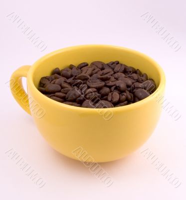 cup of coffee beans
