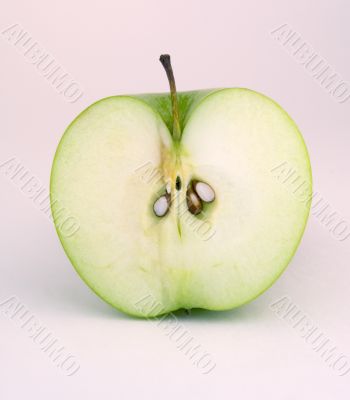half of apple