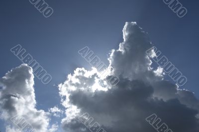 cloudy sky background