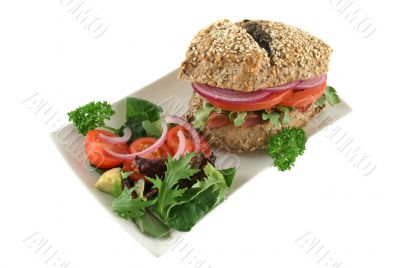 Wholegrain Salad Roll 1