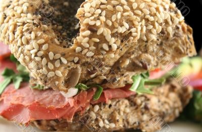 Wholegrain Salad Roll 6