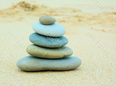 Pebble stack