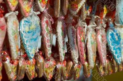 gingerbread hearts