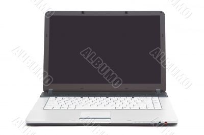 blank screen of notebook, just add your text or picture