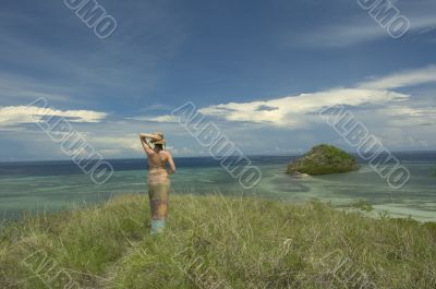 girl and the island
