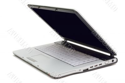 isolated laptop