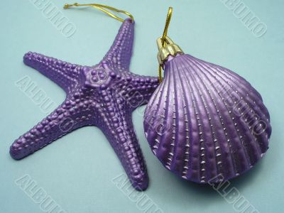 Decorations  of Christmas-tree