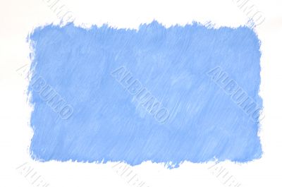painted blue background