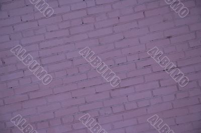 purple brick wall