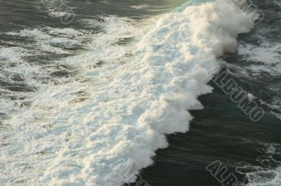 broken wave