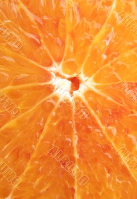 orange background