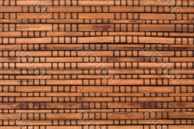 bamboo mat texture