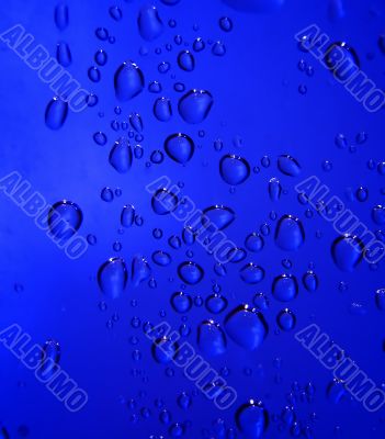 blue drops background