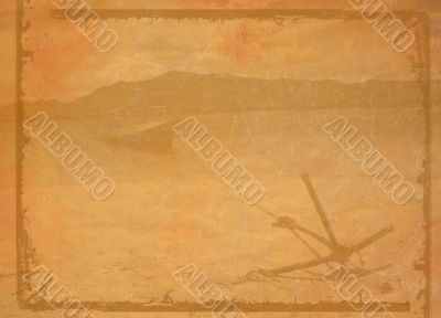 retro background with space for text