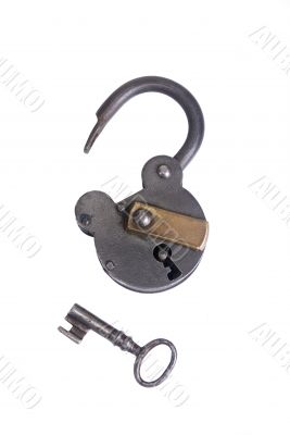 Old Lock and key
