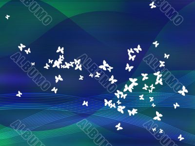 abstract waves background