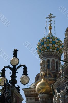 Temple `Spas Na Krovi` in Saint-Petersburg