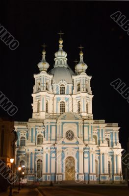 `Smolny` temple in St.Petersburg