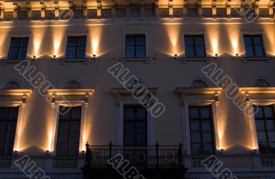 Wall of house