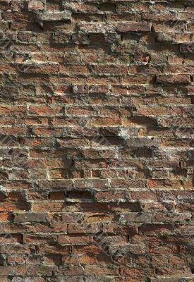 ancient brick wall