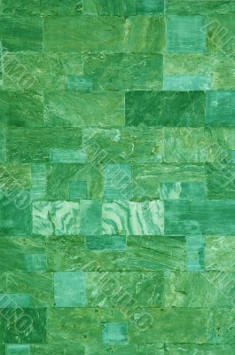 green marble tiles texture