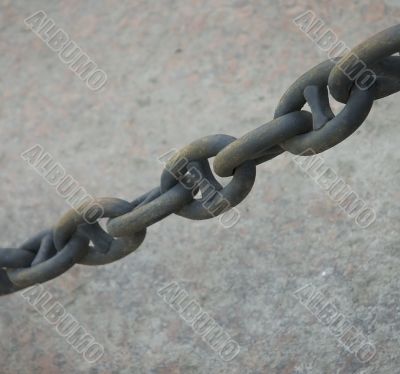 rusty chain