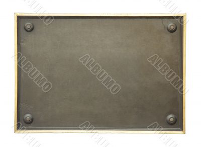 empty metal frame