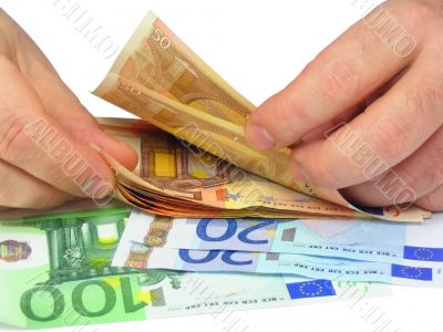 Counting cash