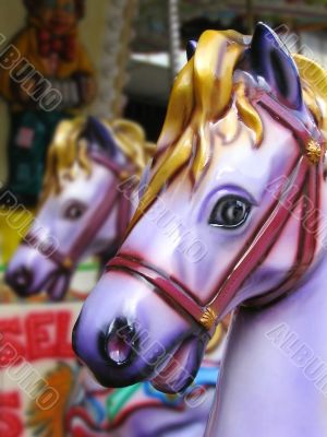 Carousel horses