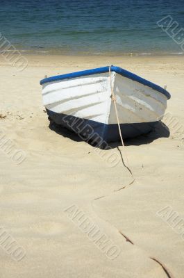 boat in a sand