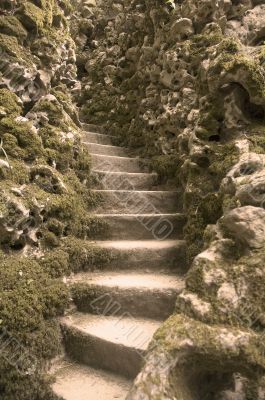 stone stairs