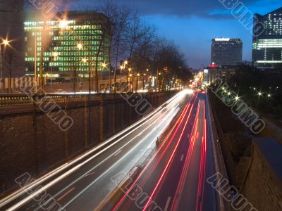 urban night view