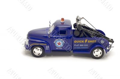 Old towing truck