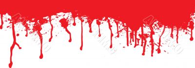 blood splat dribble
