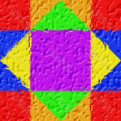 Colorfull Diamond Design