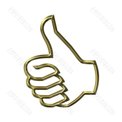 Thumbs Up Success Hand Sign