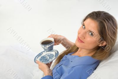 Coffee in bed