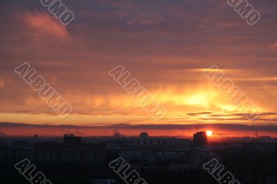 Moscow sunrise