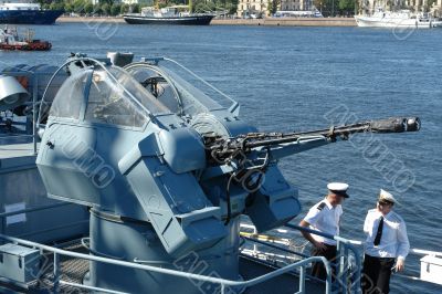 Polish  warship
