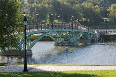 Bridge in the estate Tsaritsino