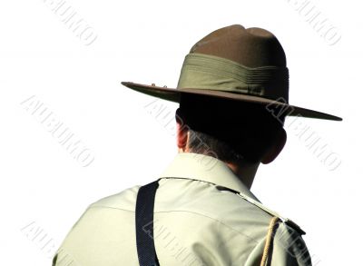 isolated soldier
