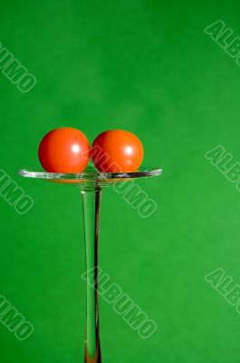 Two tomatoes