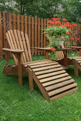 Garden patio